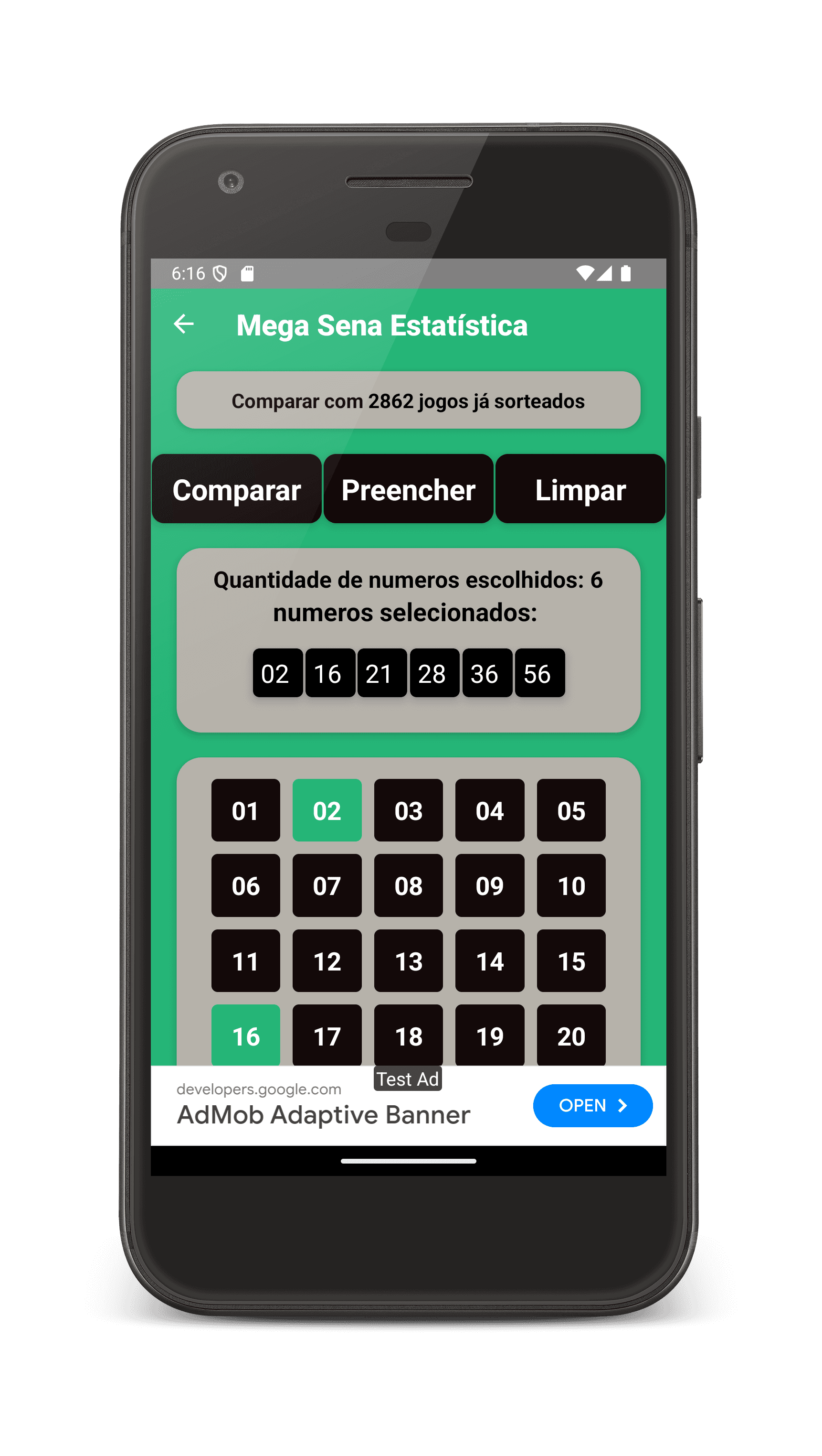 Imagem 2 do projeto Loteria resultados