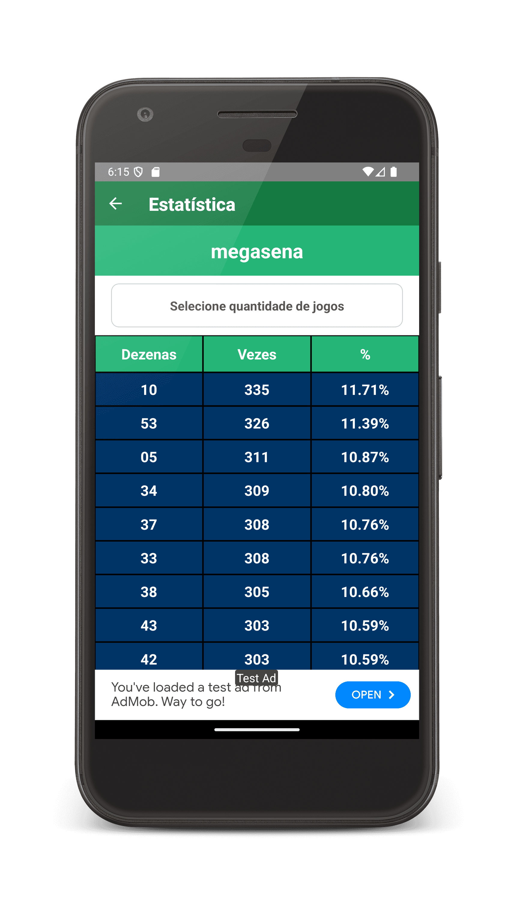 Imagem 3 do projeto Loteria resultados