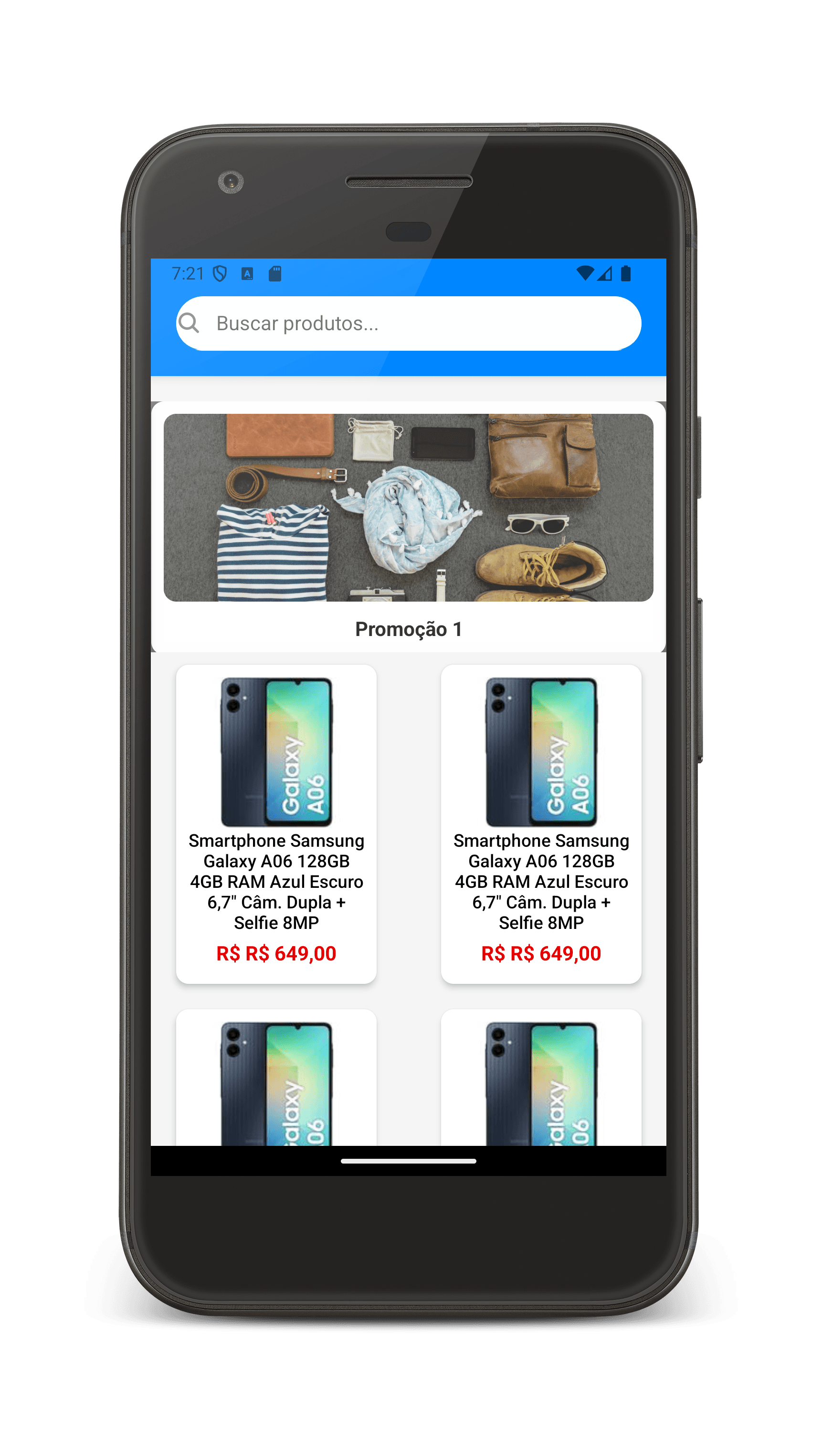 Imagem 1 do projeto Magalu clone